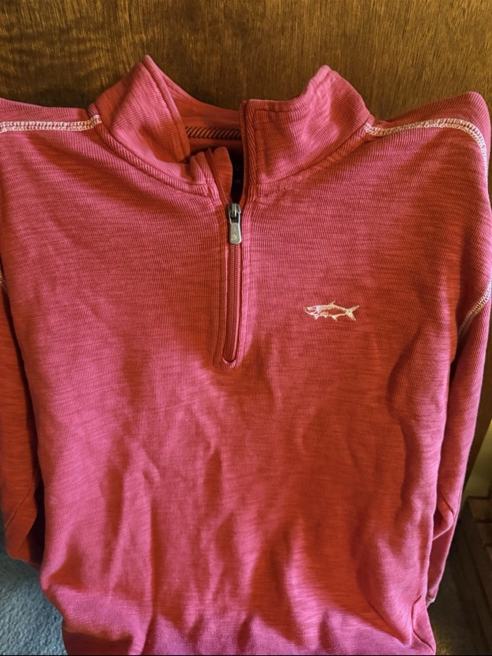 Orvis Red Crewneck Shirt